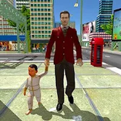 Download Virtual Dad Happy Family Simulator Mom Dad (Premium MOD) for Android