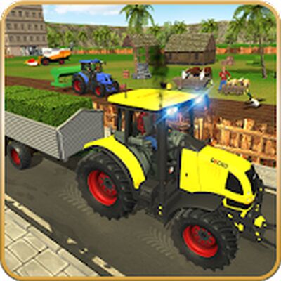Download Virtual Farmer Tractor: Modern Farm Animals Game (Free Ad MOD) for Android