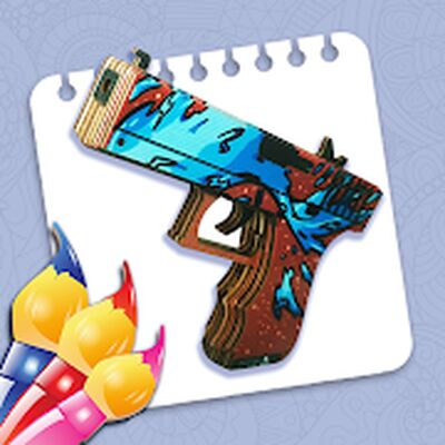 Download CS GO Coloring Book (Unlocked MOD) for Android