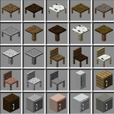 Download Furniture mod for Minecraft PE (Premium MOD) for Android