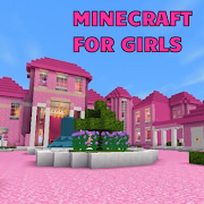 Pink House for girls in Minecraft PE