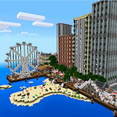 Download City maps for mcpe (Unlocked MOD) for Android