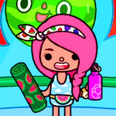 Download Watermelon club TOCA boca World walkthrough (Unlocked MOD) for Android