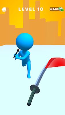 Download Sword Play! Ninja Slice Runner (Free Shopping MOD) for Android