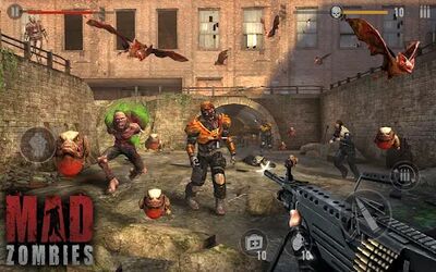 Download MAD ZOMBIES : Offline Games (Unlimited Coins MOD) for Android