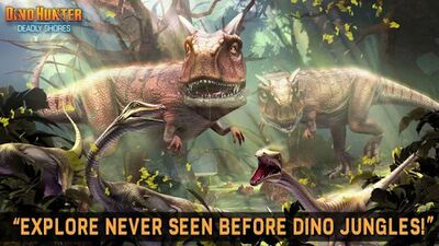 Download DINO HUNTER: DEADLY SHORES (Free Shopping MOD) for Android