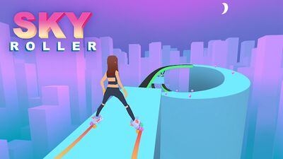 Download Sky Roller: Rainbow Skating (Unlimited Money MOD) for Android