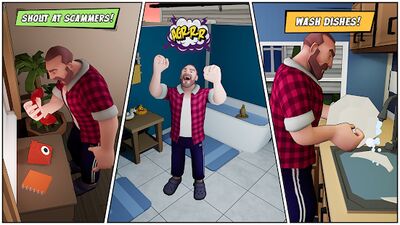 Download Angry Dad: Arcade Simulator (Premium Unlocked MOD) for Android
