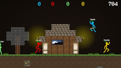 Download Stickman VS Multicraft: Fight Pocket Craft (Unlimited Coins MOD) for Android