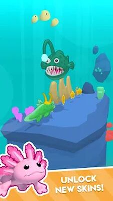 Download Axolotl Rush (Unlimited Money MOD) for Android