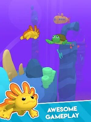 Download Axolotl Rush (Unlimited Money MOD) for Android
