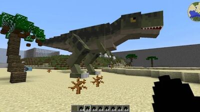 Download Jurassic park maps and mods for Minecraft (Unlocked All MOD) for Android