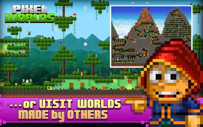 Download Pixel Worlds: MMO Sandbox (Unlimited Money MOD) for Android