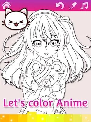 Download Anime Manga Coloring Pages with Animated Effects (Unlocked All MOD) for Android