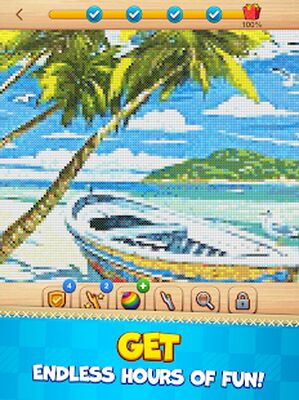 Download Cross-Stitch: Coloring Book (Unlimited Coins MOD) for Android