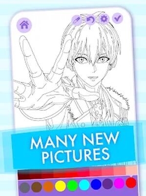 Download Kawaii Anime Boy Coloring Book (Unlocked All MOD) for Android
