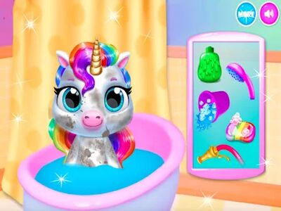 Download unicorn virtual pet game (Free Shopping MOD) for Android
