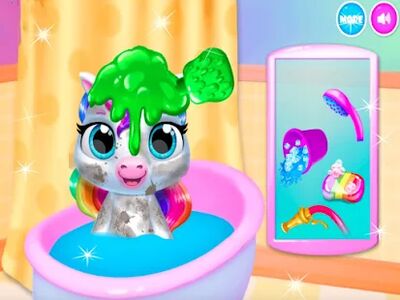 Download unicorn virtual pet game (Free Shopping MOD) for Android