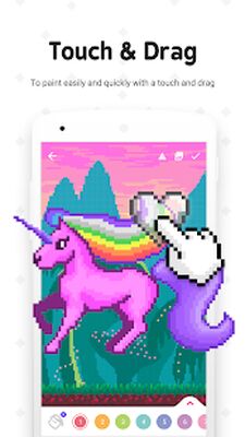 Download Pixel ColorFil: Color by Number Free Coloring Book (Unlimited Coins MOD) for Android