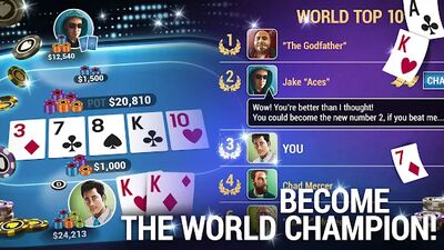 Download Poker World, Offline TX Holdem (Free Shopping MOD) for Android