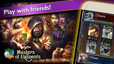 Download Masters of Elements－Online CCG (Unlocked All MOD) for Android