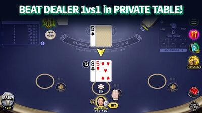 Download Blackjack 21 online card games (Unlocked All MOD) for Android