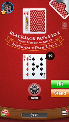 Download Blackjack 21 Casino Card Game (Free Shopping MOD) for Android