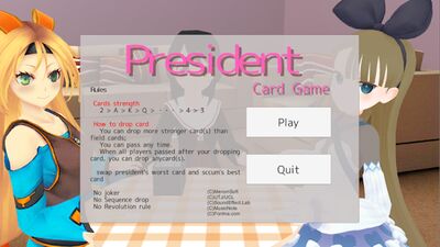 Download President Card Game (Unlimited Coins MOD) for Android