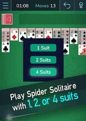 Download Classic Spider Solitaire (Unlimited Money MOD) for Android