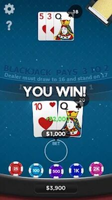 Download Blackjack 21 (Unlocked All MOD) for Android