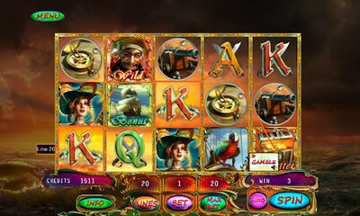 Download Pirates Treasures Slot (Unlocked All MOD) for Android