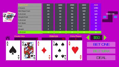 Download Video Poker (Unlocked All MOD) for Android