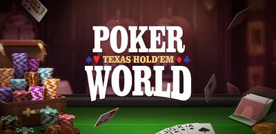 Download Poker World: Texas hold'em (Premium Unlocked MOD) for Android