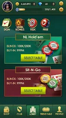 Download Poker World: Texas hold'em (Premium Unlocked MOD) for Android