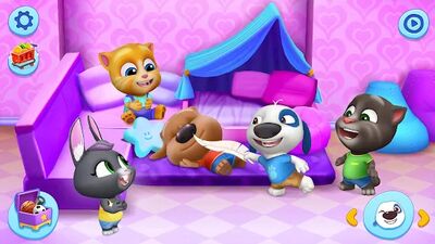 Download My Talking Tom Friends (Unlimited Coins MOD) for Android