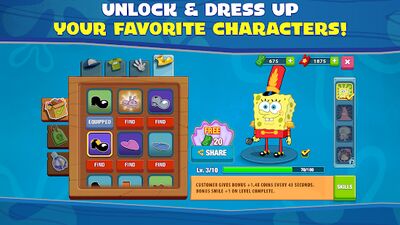 Download SpongeBob: Krusty Cook-Off (Premium Unlocked MOD) for Android