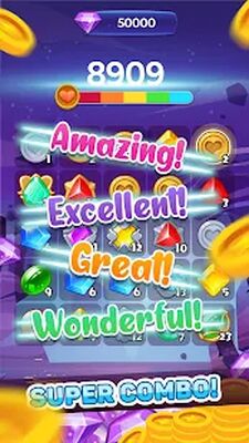 Download Gem Planet Merger (Unlimited Coins MOD) for Android