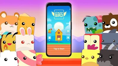 Download Stacky Bird: Fun Egg Dash Game (Unlimited Coins MOD) for Android