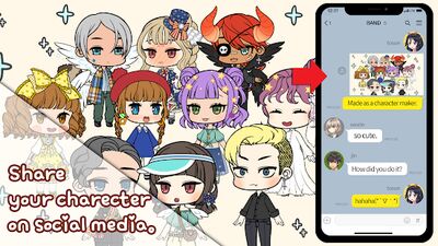 Download Character Maker: Dress-up Game (Unlocked All MOD) for Android