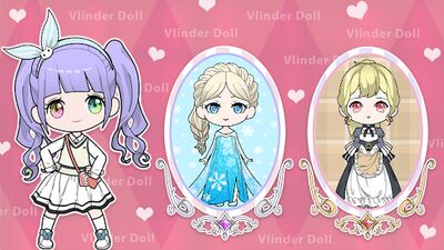 Download Vlinder Doll: Dress up games (Unlimited Money MOD) for Android