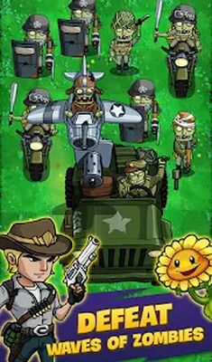 Download Zombie War Idle Defense Game (Free Shopping MOD) for Android