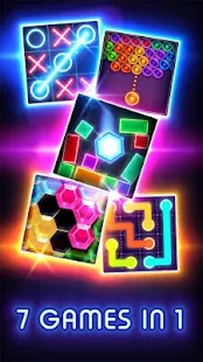 Download Tic Tac Toe Glow (Unlimited Money MOD) for Android