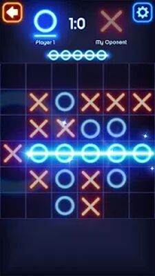 Download Tic Tac Toe Glow (Unlimited Money MOD) for Android