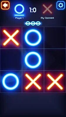 Download Tic Tac Toe Glow (Unlimited Money MOD) for Android