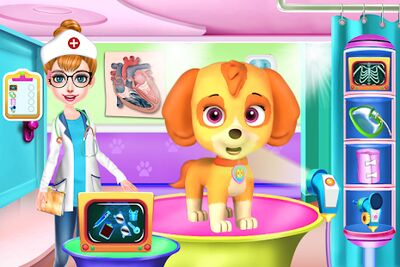 Download Fluffy Pets Vet Doctor Care (Unlimited Coins MOD) for Android