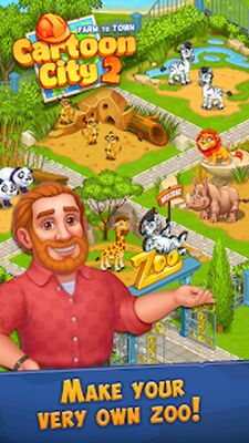 Download Cartoon city 2 farm town story (Unlocked All MOD) for Android