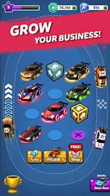 Download Merge Neon Car: Idle Car Merge (Free Shopping MOD) for Android
