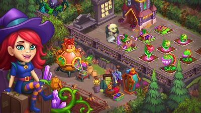 Download Monster Farm. Family Halloween (Unlocked All MOD) for Android