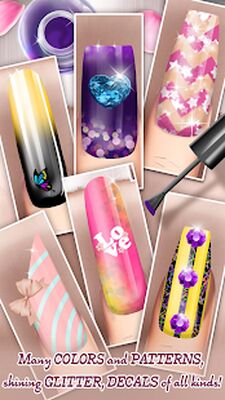 Download Nail Art Fashion Salon Game (Unlocked All MOD) for Android
