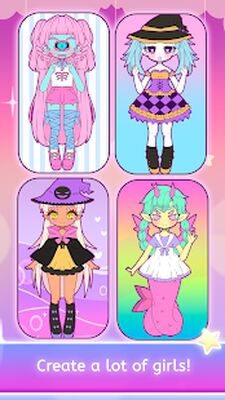 Download Mimistar Pastel doll chibi (Unlocked All MOD) for Android